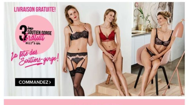 Livraison gratuite sans minimum sur Hunkemöller