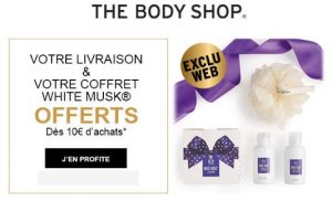 Mini box beauté White Musk Body Shop gratuite 