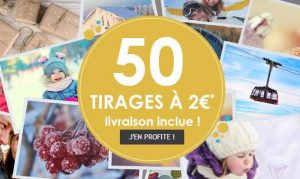 Offre de Noel : 50 tirages à 2€