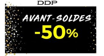 Vente privée DDP ! 50% de remise + livraison gratuite profitez-en !