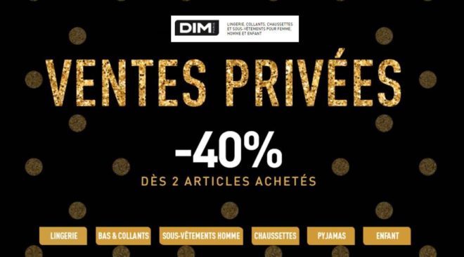 Ventes Privées DIM