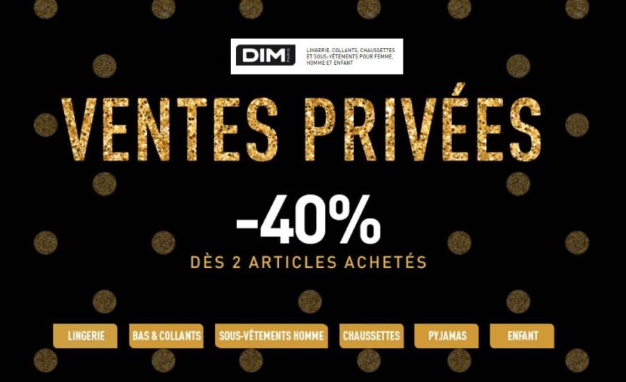 vente privee dim femme