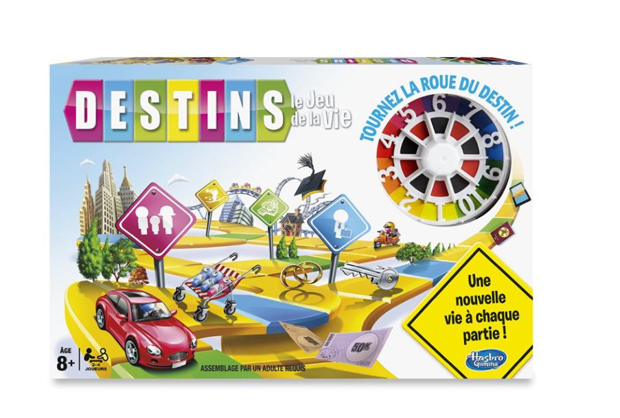 8,55€ le jeu Destins – le jeu de la vie de Hasbro Gaming au lieu de 29€