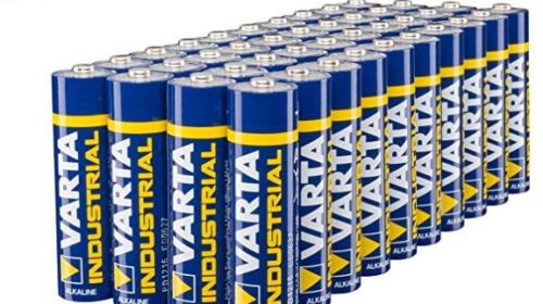 12€ le lot de 40 piles Varta Industrial alcaline