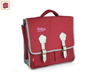 17,5€ le cartable Kickers 15l framboise & gris