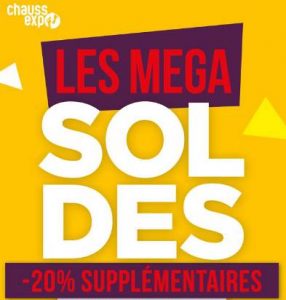 20% supplémentaire sur les soldes ChaussExpo 