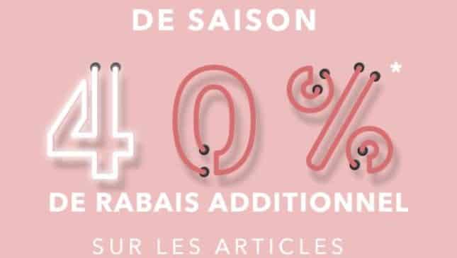  40% supplémentaire sur les soldes Forever 21