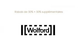 50% + 50% supplémentaire sur Wolford