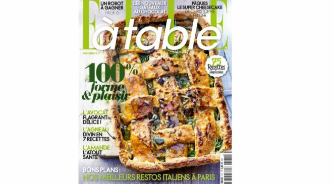 Abonnement magazine ELLE à table pas cher 