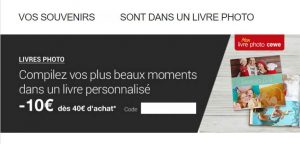 Code promo livre photo FNAC 