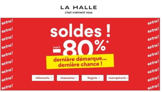 Derniere demarque La Halle