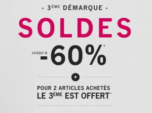 Nouvelle démarque des Soldes 1-2-3