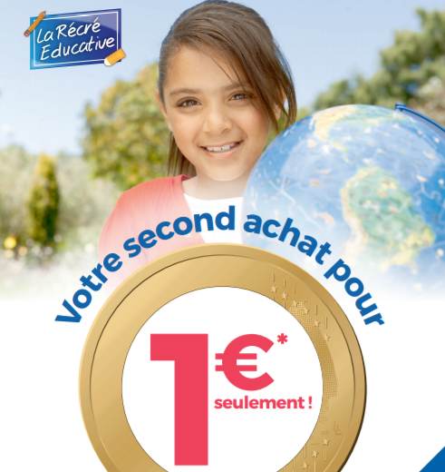 Opération Ravensburger Récré Educative : le second jeu à 1€ (janvier-février)