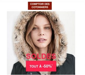 Soldes Comptoir des Cotonniers 