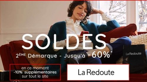 Soldes La Redoute nouvelle démarque