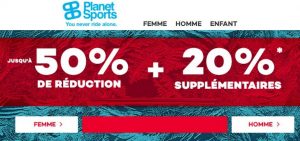 Soldes Planet Sports 