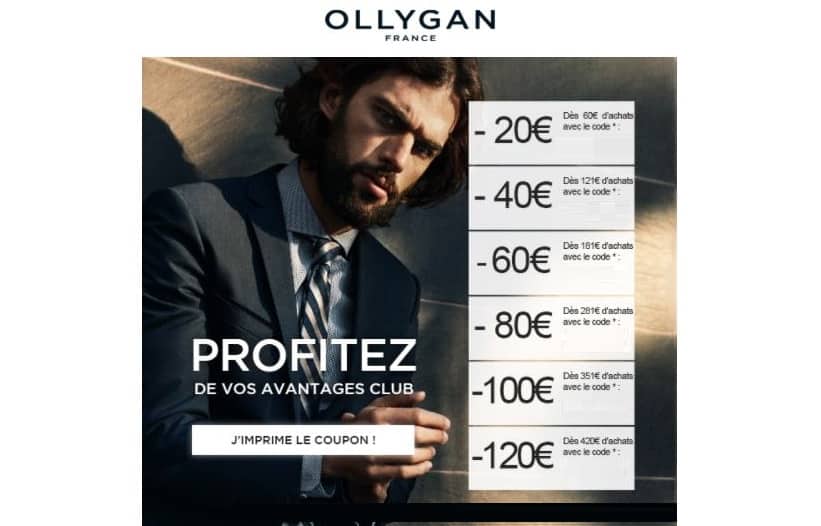 Vente privée Olly Gan : de 20€ à 120€ de remise pour les pré-soldes