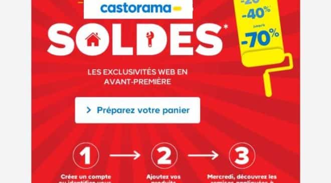 articles en soldes de Castorama