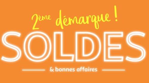 deuxieme demarque soldes Auchan enfant