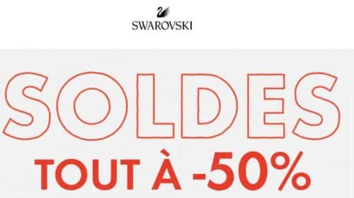 soldes Swarovski sont à moitié prix