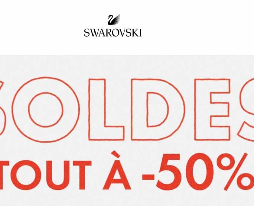 soldes Swarovski sont à moitié prix