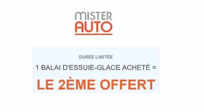 1 balai d’essuie-glace acheté = 1 gratuit