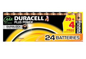 24 piles Duracell Plus Power AAA pas cheres