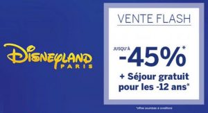 45% sur les séjours Disneyland 