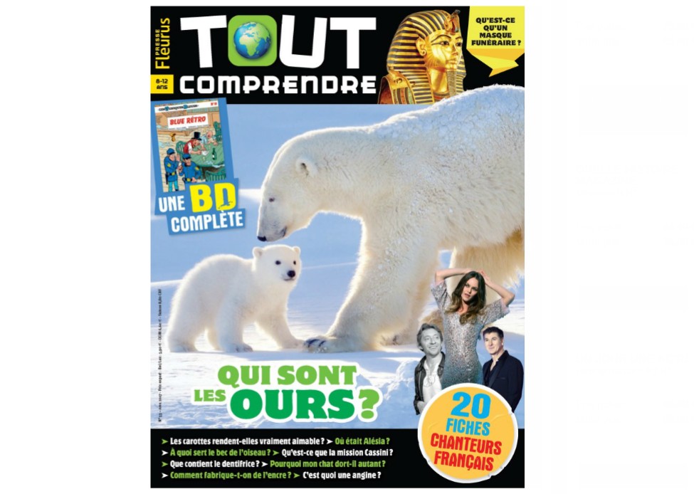 Abonnement magazine Tout Comprendre pas cher : 25€ au lieu de 60€ (mag. 8-12 ans)