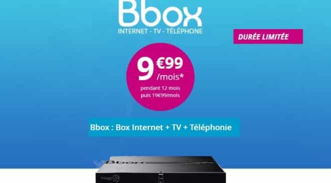 Bbox de Bouygues 9,99€