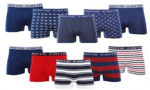 Lots de 5 boxers Pierre Cardin pas chers