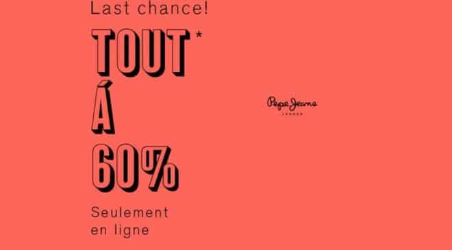 Prolongation soldes Pepe Jeans