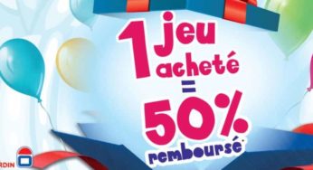 1 jeu Dujardin 50% remboursé (Chrono Bomb, Beurky Sneaky, Trésor Detector, Power Quest)