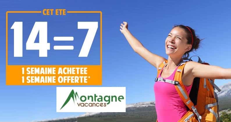 2 semaines de vacances au prix d'1 cet ETE