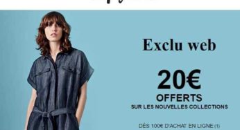 Nouvelles collections sur Galeries Lafayette = 20€ remises des 100€ d’achat !