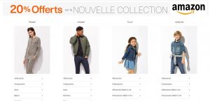 20% sur les nouvelles collections Mode Amazon 