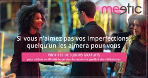 3 jours d’accès complet à Meetic gratuit 