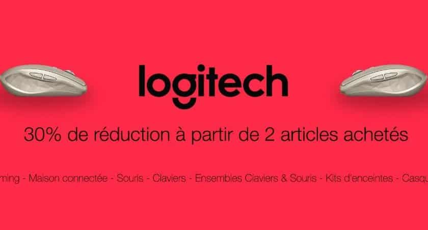 30% de remise immediate sur Logitech