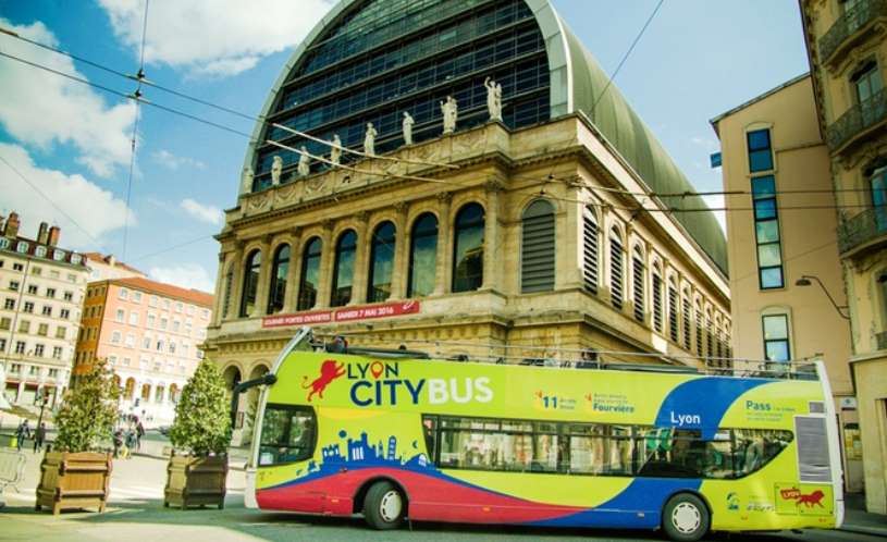 Billet visite Lyon City BUS pas cher : dès 4,5 € le billet valable 24h