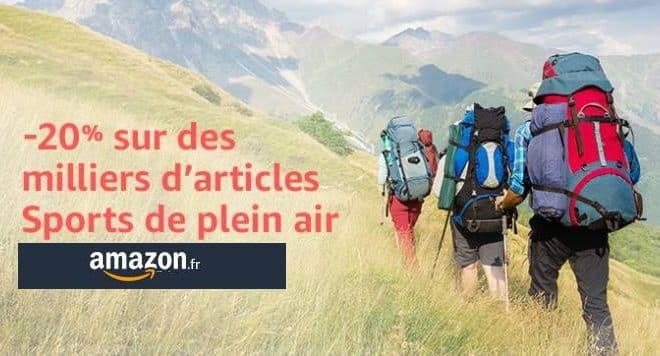 CODE PROMO REMISE Plein Air Amazon