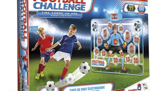 Cage électronique Football Challenge de Dujardin moitié prix