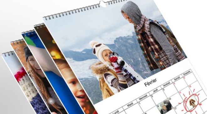 Calendrier photo format A4 à seulement 2,95 € 