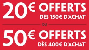 Darty 20€ offerts en carte cadeau ou 50€ 