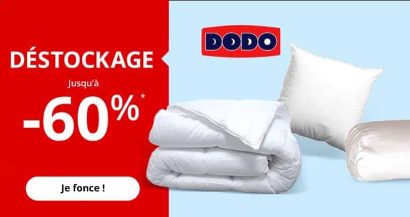 Déstockage DoDo : jusqu’à -60% sur plus de 100 articles (Auchan) + 10% supplémentaire