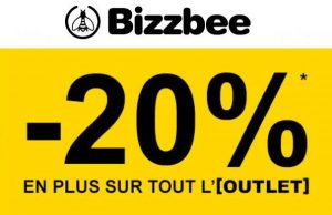 Outlet Bizzbee : 20% supplémentaire dès 2 articles
