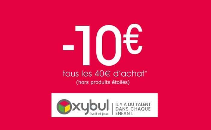 Oxybul 10 euros offerts