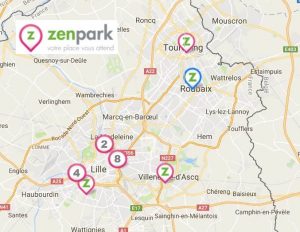 Parkings gratuits à Lille