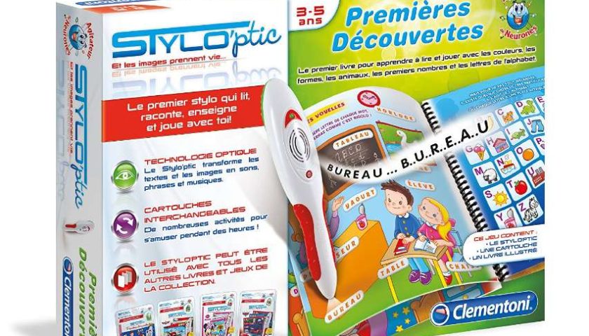 Stylo'ptic - Premières découvertes de Clementoni