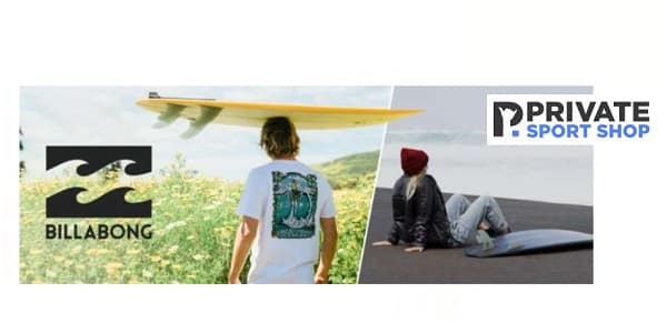 Vente privée Billabong sur Privatesportshop