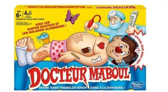 jeu Docteur Maboul de Hasbro moitié prix 